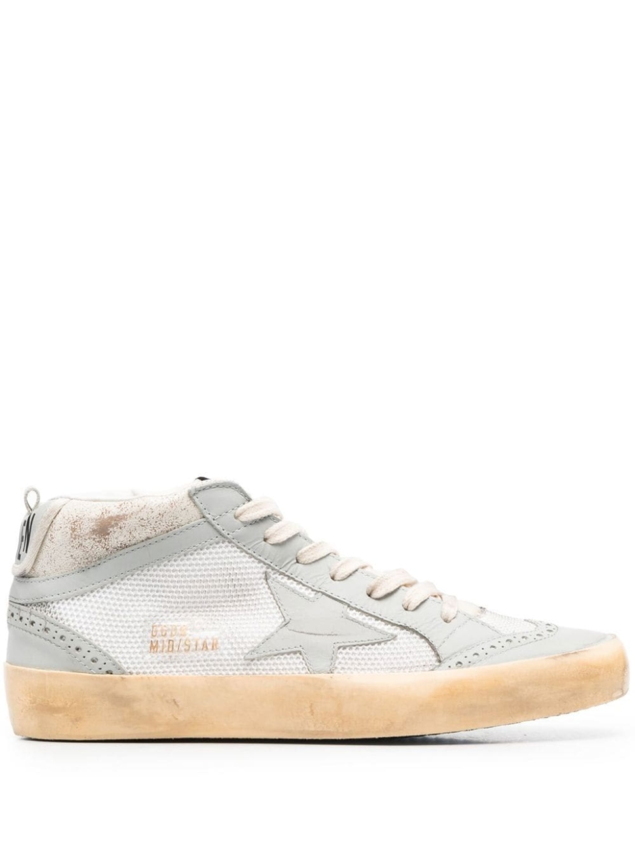 

Golden Goose кеды Mid Star, белый