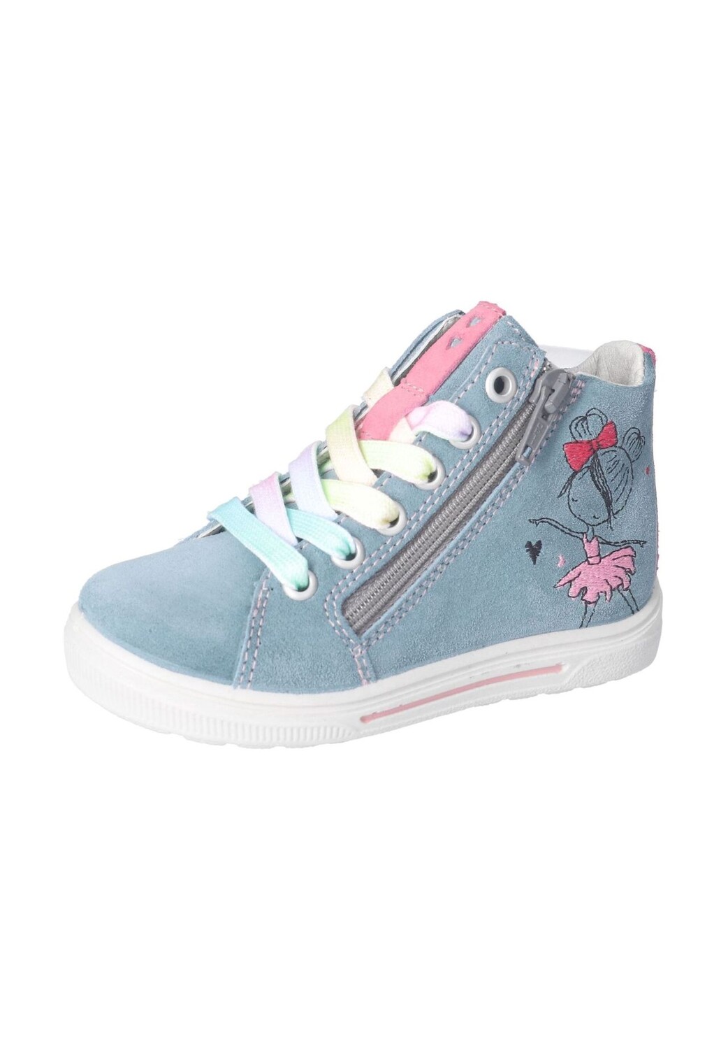 

Замшевые кроссовки RICOSTA, цвет Blau Multi