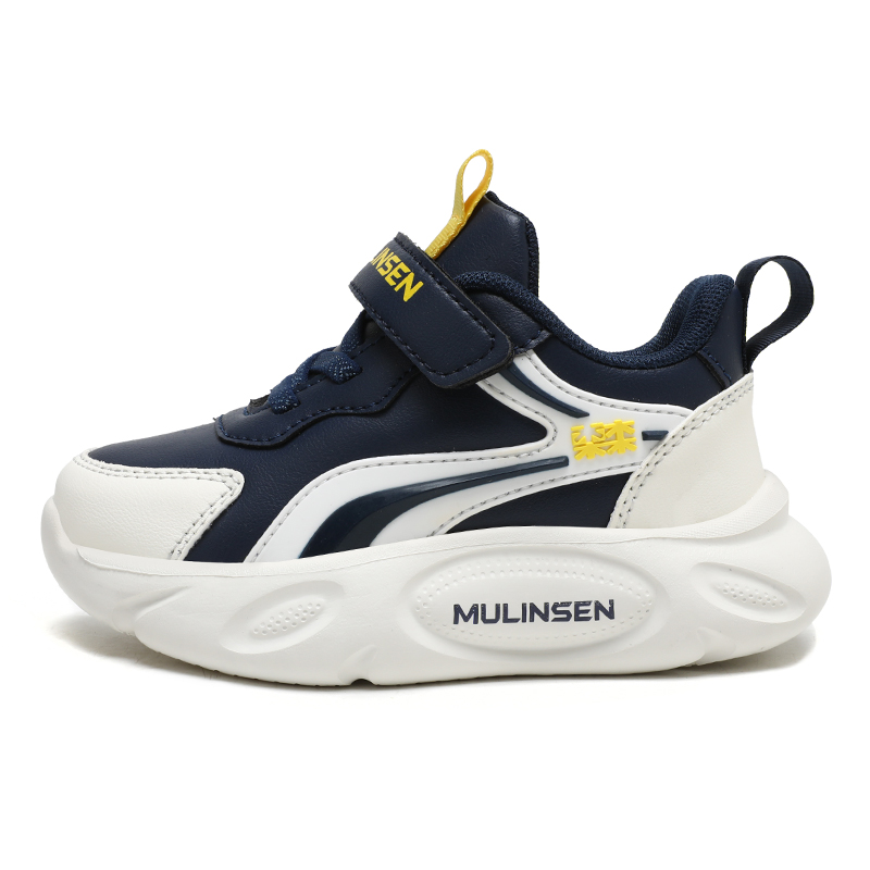 

Детские повседневные туфли Kids' Mulinsen, mls8066 темно-синий белый[leather upper waterproof]