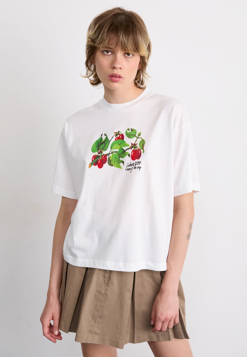 

Футболка с принтом CREAM OF THE CROP Carhartt WIP, белый