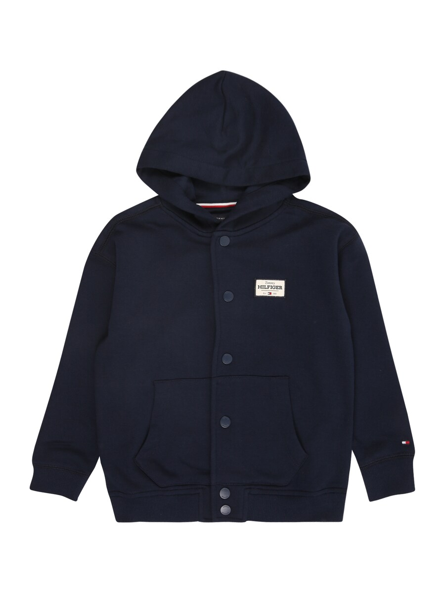 

Толстовка с капюшоном на молнии TOMMY HILFIGER 1985, темно-синий