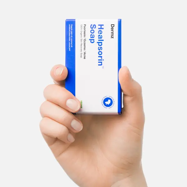Мыло от псориаза, угрей и экземы, 100 г Dermz Healpsorin soap — фото 3