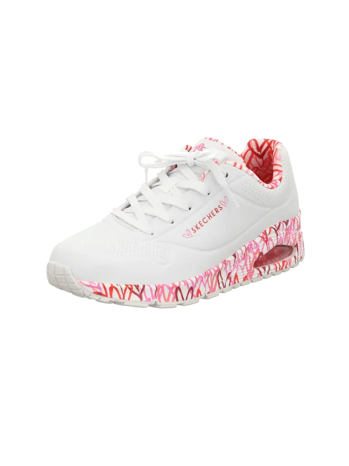 

Низкие кроссовки Skechers Sport Uno Goldcrown Loving Love, белый