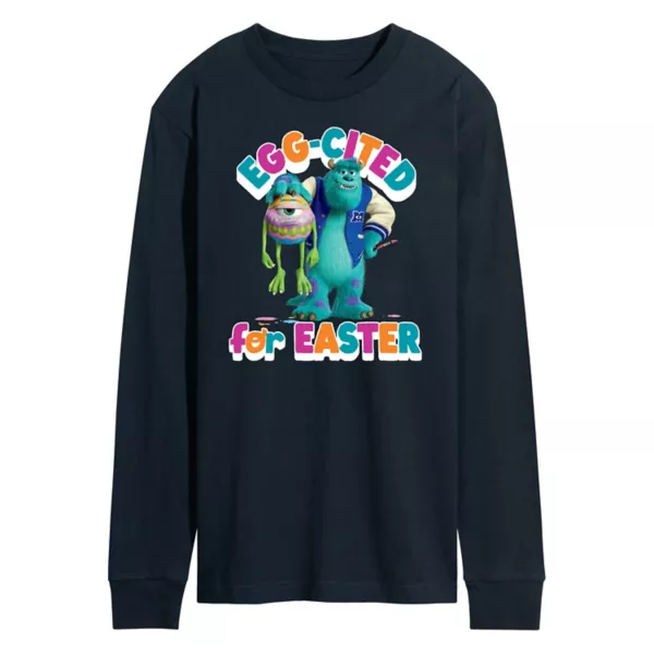 

Футболка с длинным рукавом Monsters Inc "В предвкушении Пасхи" для мужчин Disney / Pixar, синий