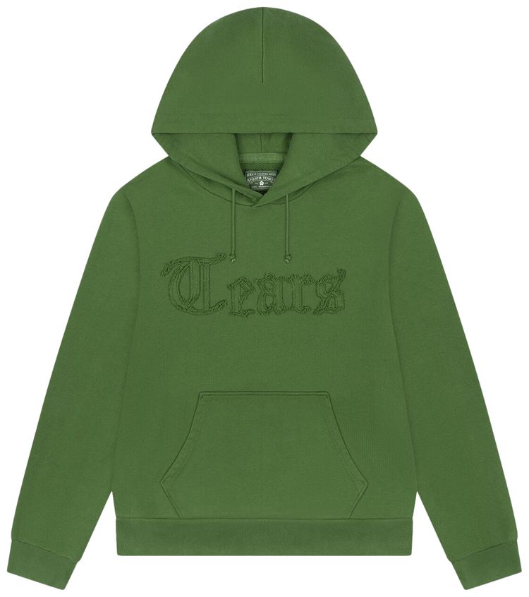 

Худи Denim Tears Cut Out Hoodie 'Cactus', зеленый