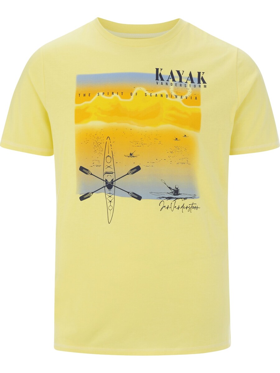 

Рубашка Jan Vanderstorm Heyfar, цвет Light yellow