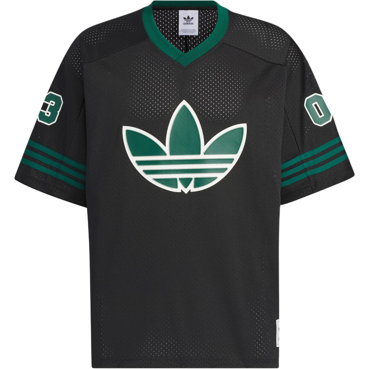 

ФУТБОЛКА ДЛЯ УЛИЧНОГО БАСКЕТБОЛА В РЕТРО-СТИЛЕ Adidas Originals, черный