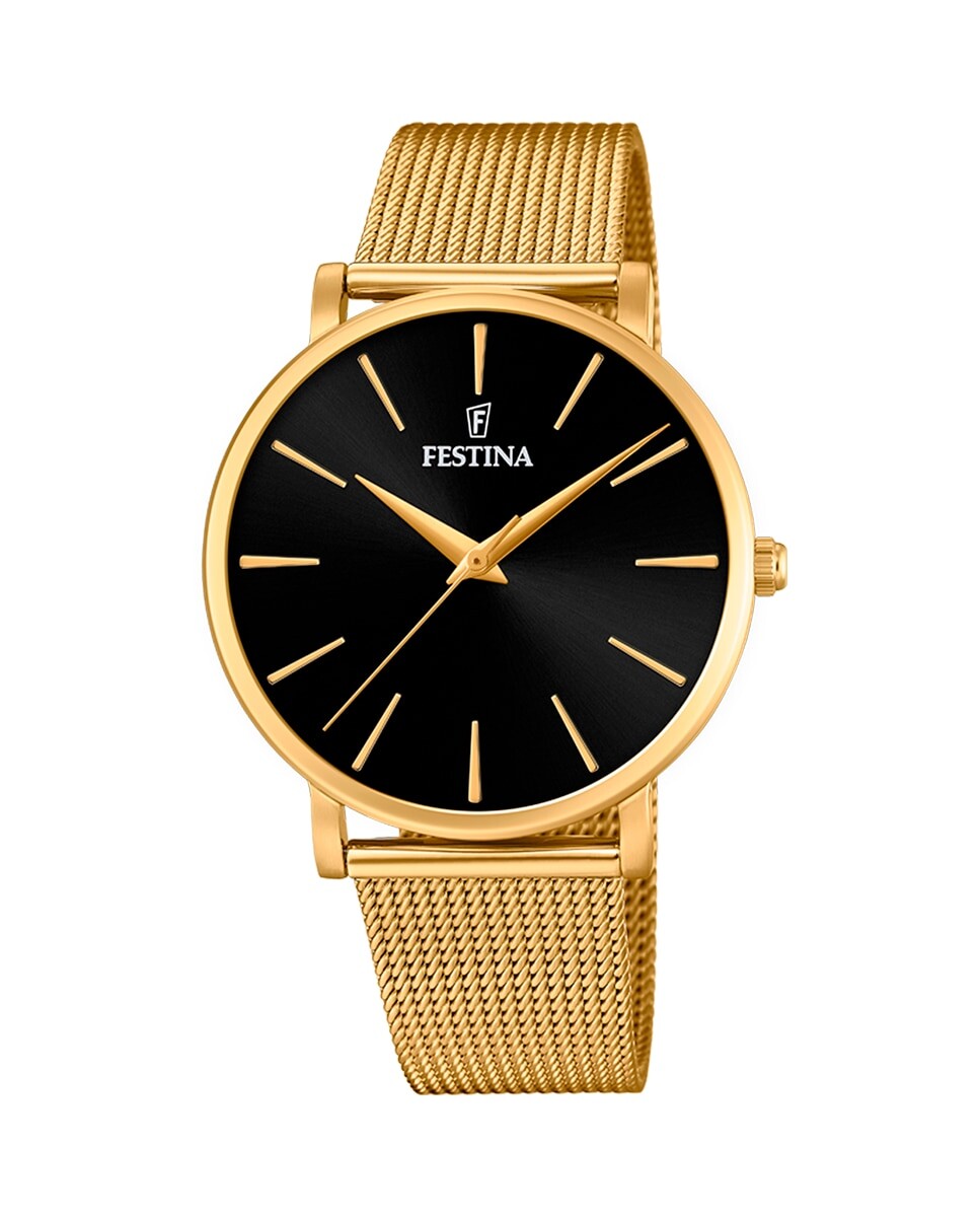 

Женские часы F20476/2 Boyfriend Collection из золотистой стали Festina, золотой