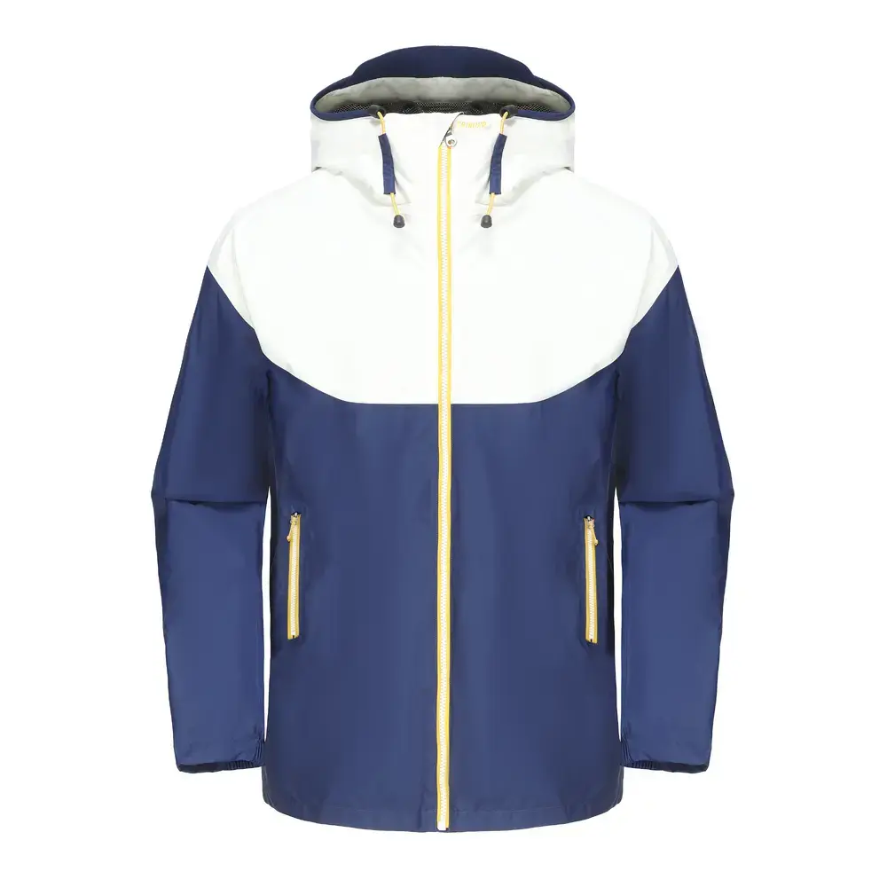 

DECATHLON Ветровка мужская темно-синяя/экрю, Navy Blue/Ecru