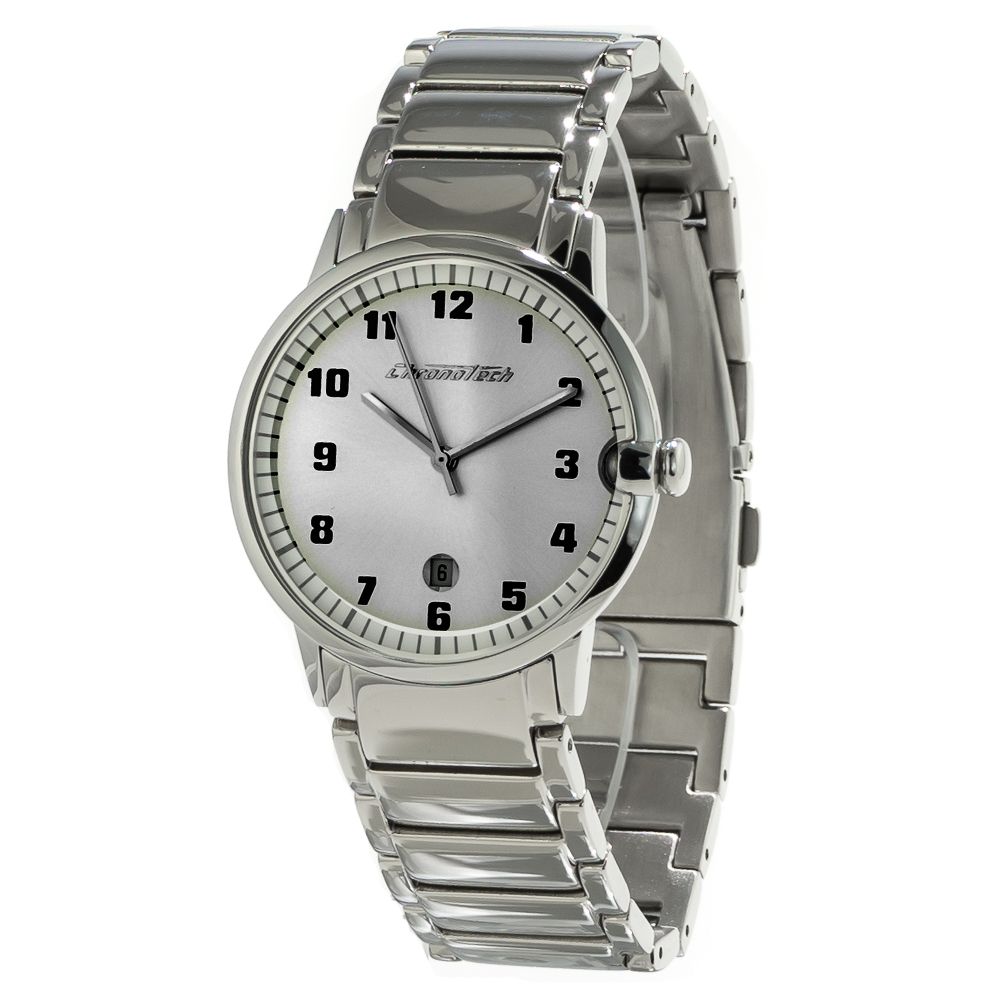 

Часы Chronotech SteelWatch, серебряный