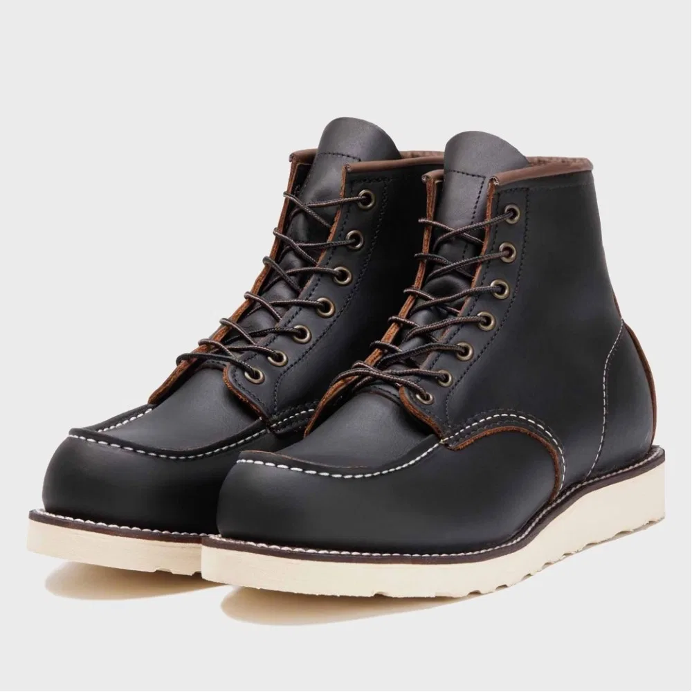 Мужские ботинки 6-inch Moc Toe 8849 Black Prairie от Red Wing Shoes