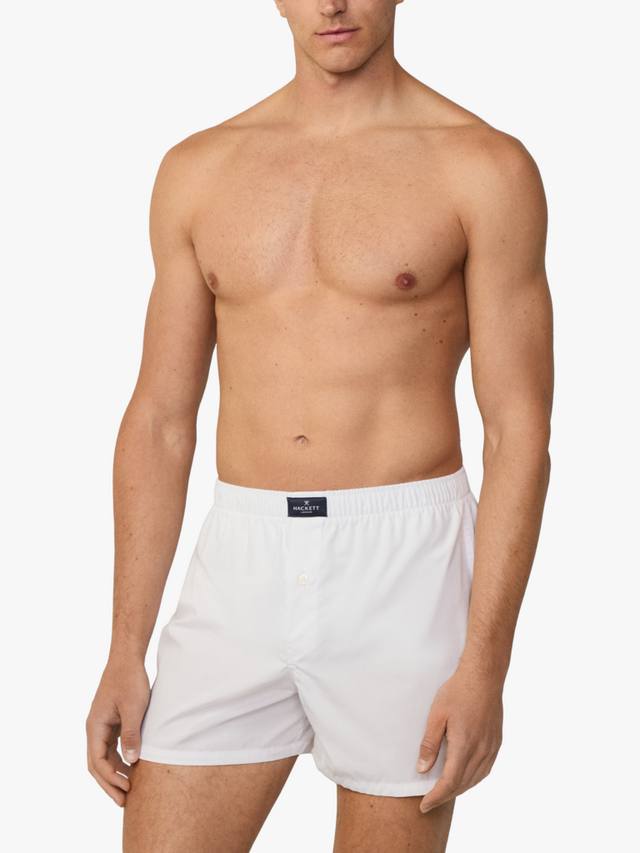 

Хлопок тканые шорты Hackett London, цвет Jetty Blue