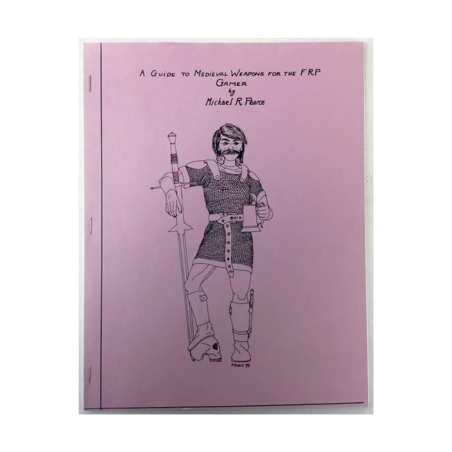 

Guide to Medieval Weapons for the FRP Gamer, Role Playing Games (Michael Pearce), мягкая обложка