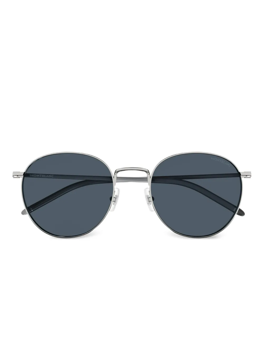 

Солнцезащитные очки в круглой оправе MONT BLANC EYEWEAR, серый
