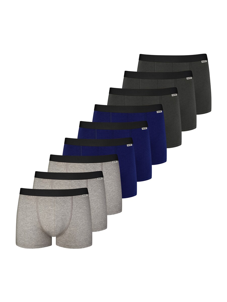 

Боксеры Nur Die, цвет Navy/mottled grey