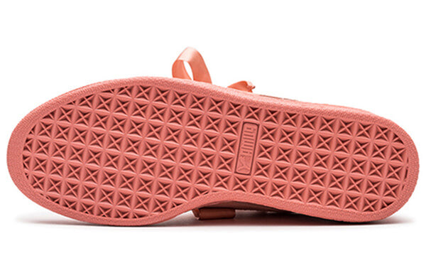 Кроссовки suede heart 'desert flower' Puma, розовый — фото 4