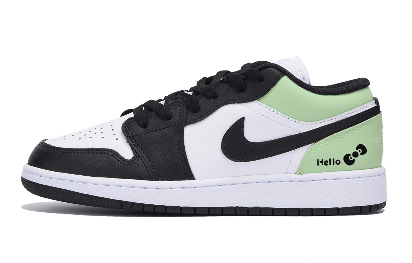 

Jordan Баскетбольные кроссовки Air 1 Low Top Vintage, мужские, белые, зеленые