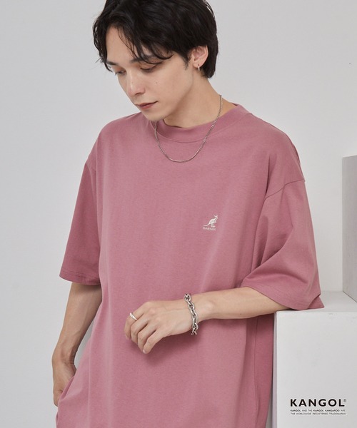 

Футболка оверсайз с коротким рукавом, вышитый логотип KANGOL