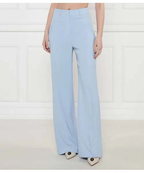 

Брюки Flare fit Patrizia Pepe, синий