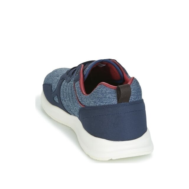 Мужские темно-синие кроссовки Baskets lcs r600 2 тона Le Coq Sportif, синий — фото 4