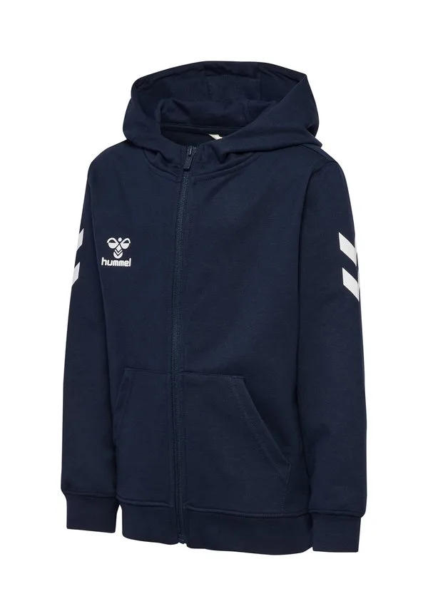 Толстовка на молнии с шевронным узором Hummel, Marine — фото 4