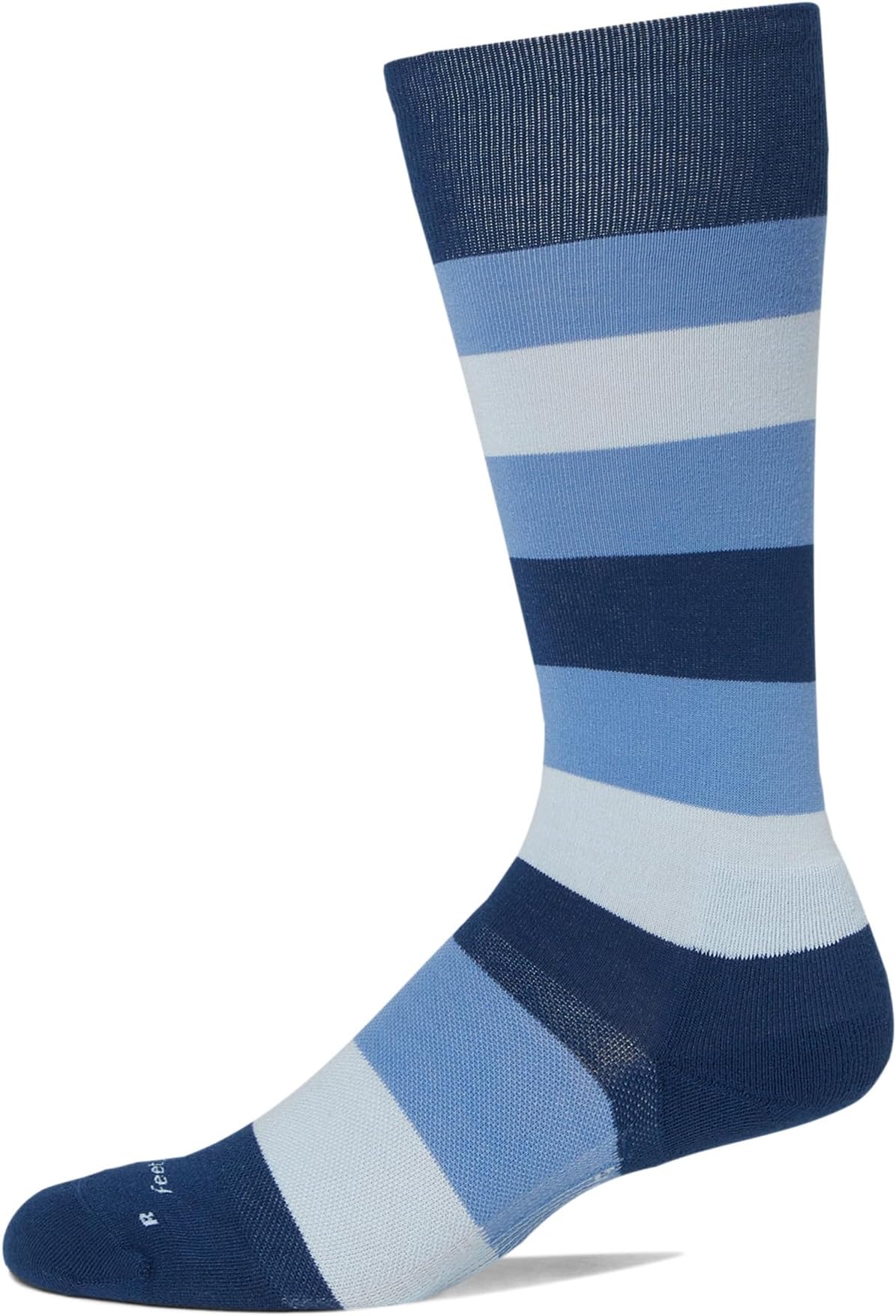 

Носки Feetures Men's Max Cushion Crew, Primary Stripe Denim
