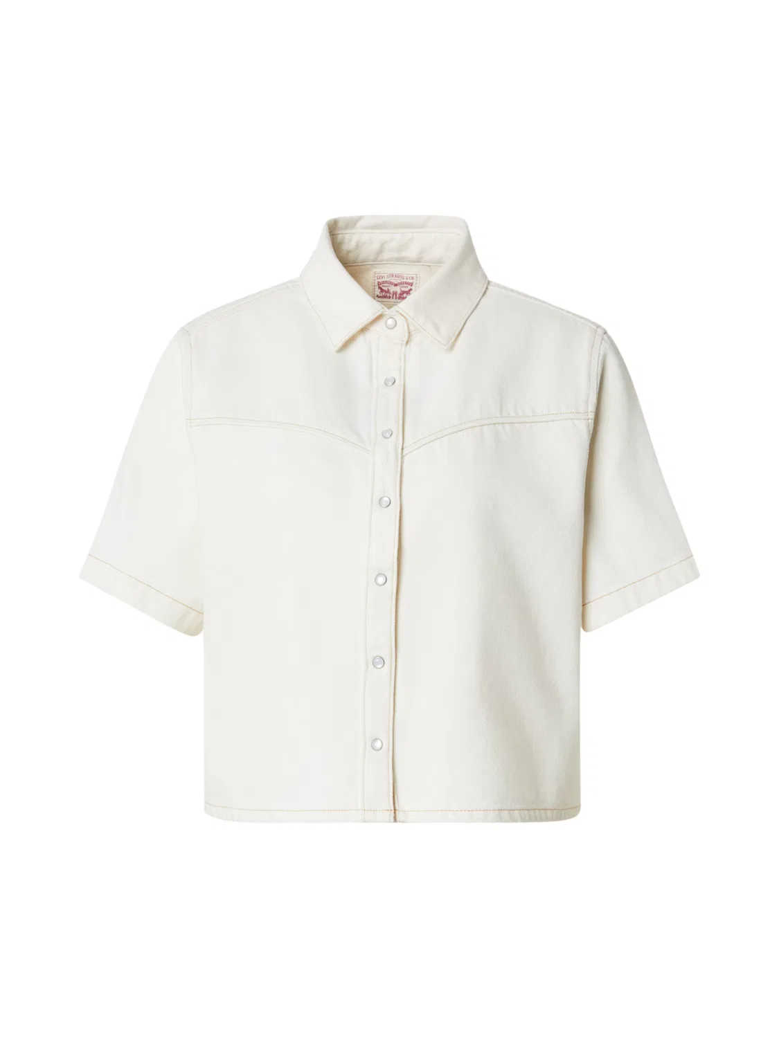 Блузка 'Logan Short Sleeve Denim Shirt' Levi'S , Wool White