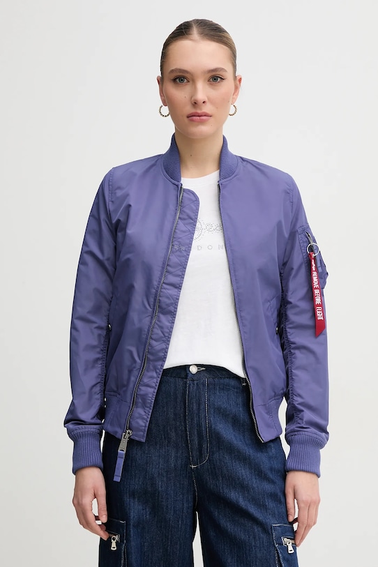 

Куртка MA-1 TT женская Alpha Industries, фиолетовый