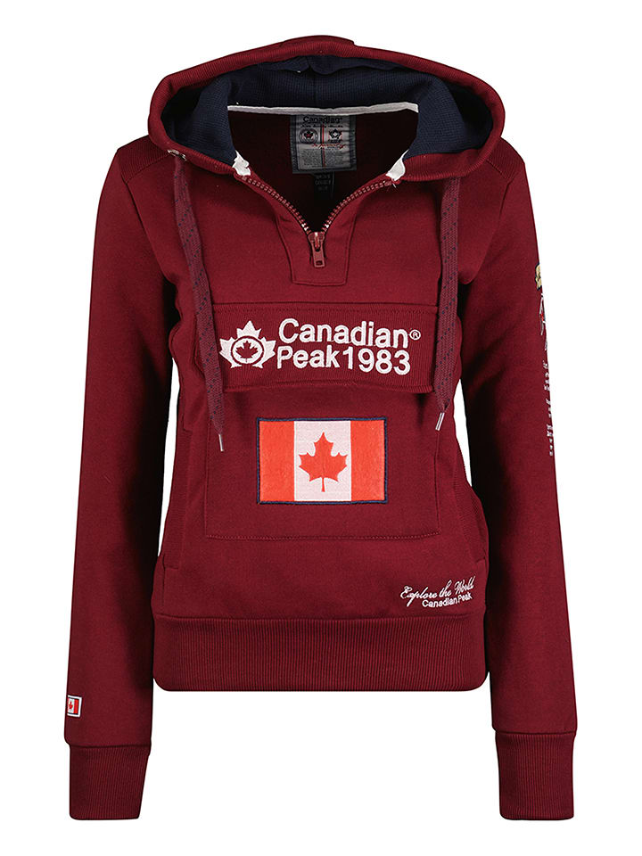 

Толстовка Canadian Peak, бордовый