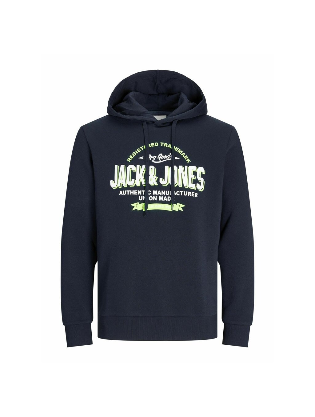 

Толстовка с капюшоном LOGO Jack & Jones, темно-синий