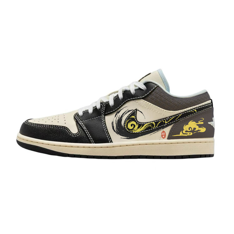 

Баскетбольные кроссовки Air 1 Vintage Men Low-Touch Black Brown Jordan, Черный, Баскетбольные кроссовки Air 1 Vintage Men Low-Touch Black Brown Jordan