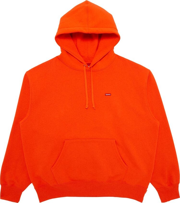 

Толстовка Supreme Small Box Hooded 'Bright Orange', оранжевый