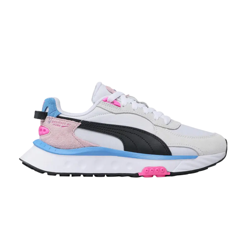 

Кроссовки Wild Rider - White Pink Lady' Puma, белый
