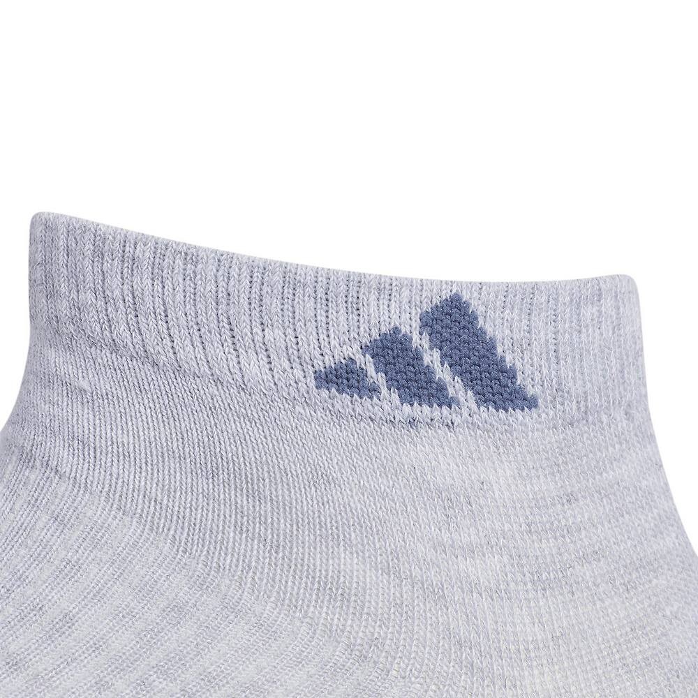 Мужские носки adidas 6-Pack Superlite 3.0 с низким вырезом Adidas, цвет Black Gray — фото 3