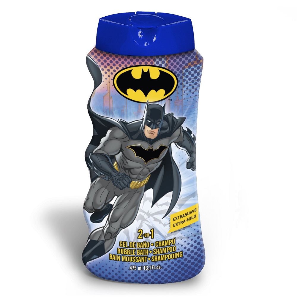 

Пена для ванны и шампунь в одном флаконе для детей batman bubblebath & shampoo Dovanos Vaikams, 475 мл