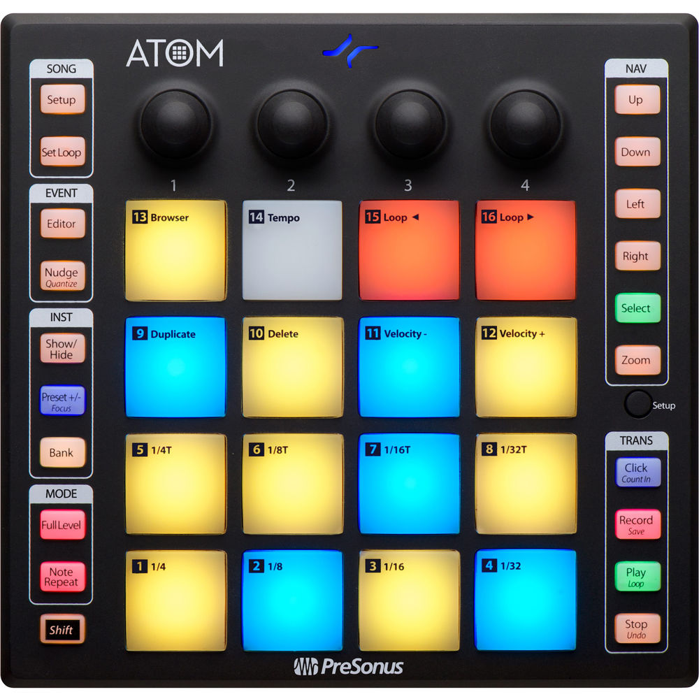 

PreSonus ATOM Production and Performance Pad Controller ATOM