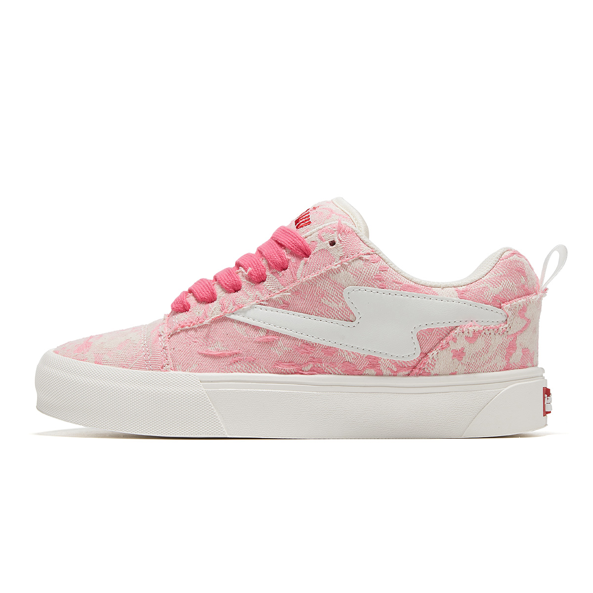 

Низкие кеды для скейтбординга унисекс TINMUU, Du Ruo Pink розовый Shoelaces