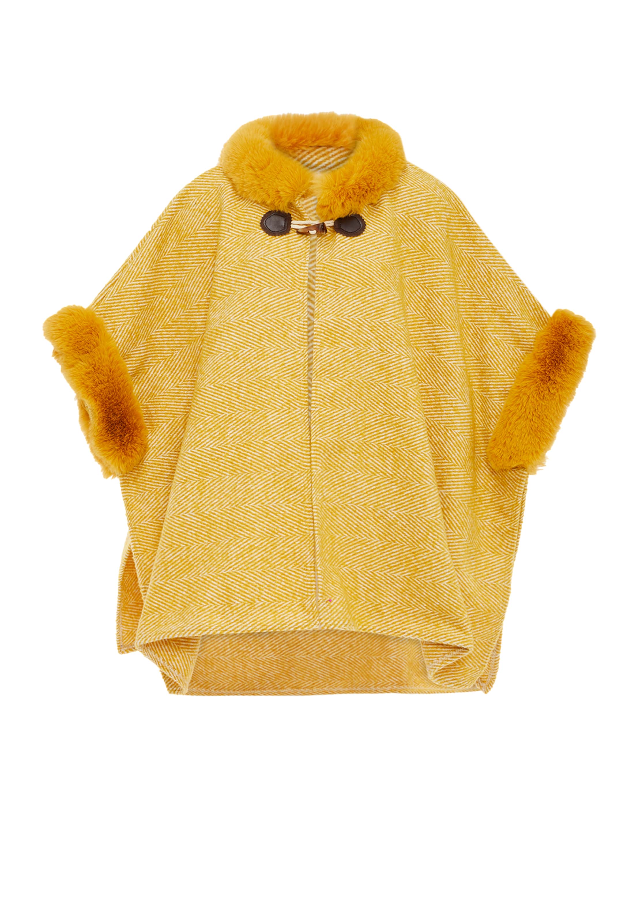 

FRAULLY Кейп в цвете Yellow Gold