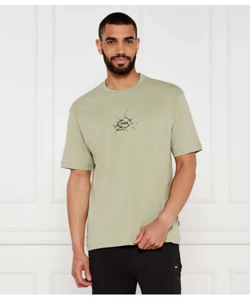 

Футболка te_voyage Loose fit Boss Orange, зеленый