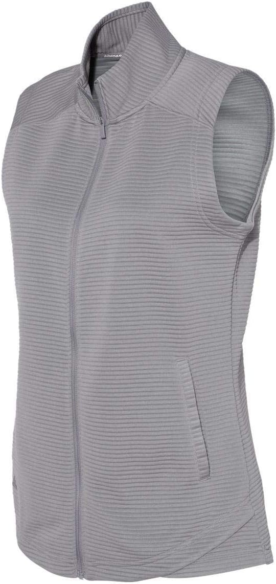 

Женская текстурированная жилетка с молнией Adidas Grey Three