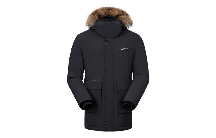 

Пуховик мужской черный Merrell