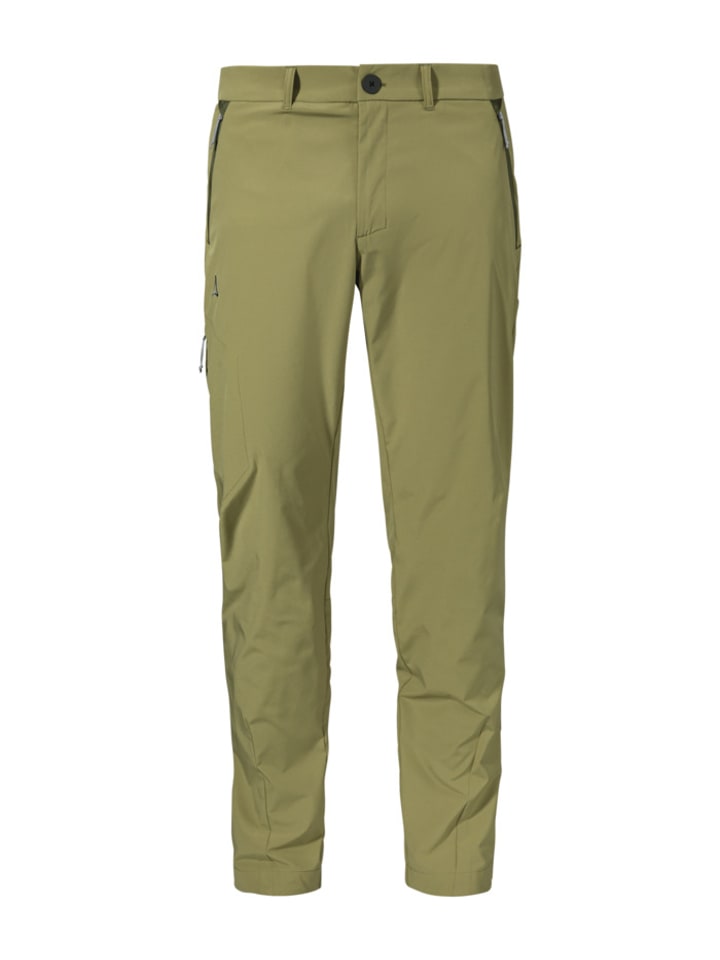 

Брюки "CIRC Pants Style Smue MNS" однотонного оливкового цвета Schöffel