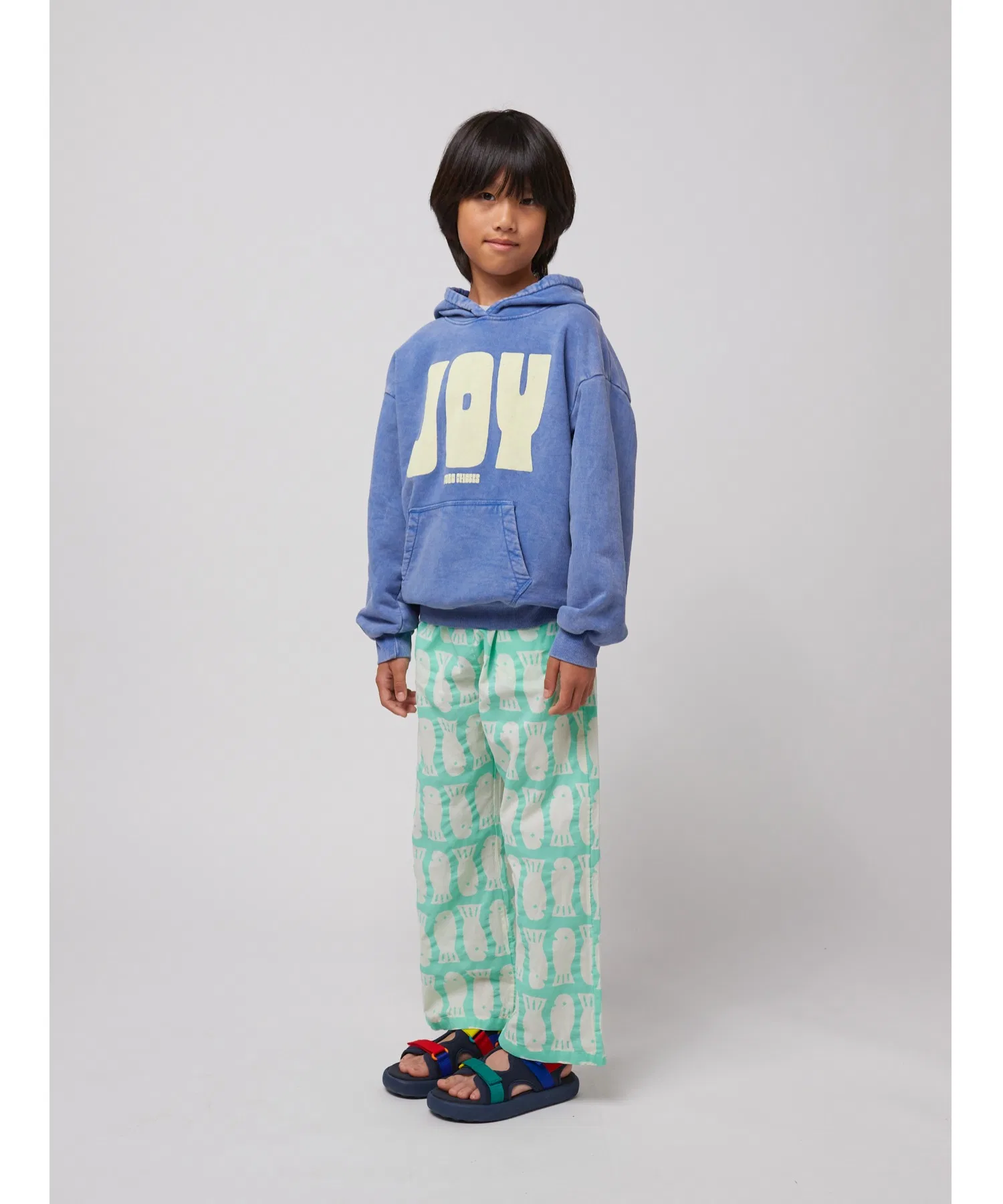 Детские брюки BOBO CHOSES Lucky Fish all over woven pant — фото 3