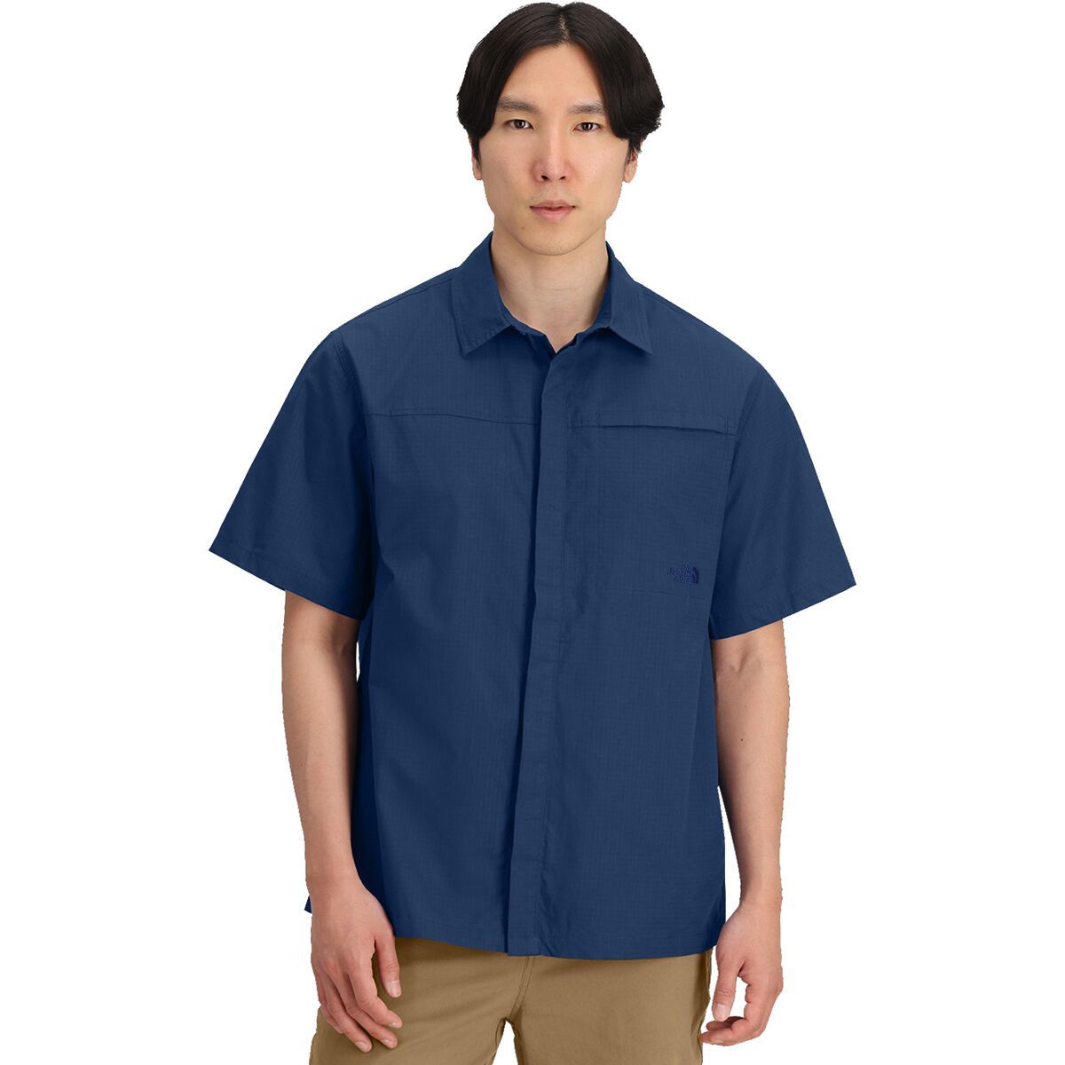 

Рубашка Short-Sleeve Heritage BD The North Face, синий