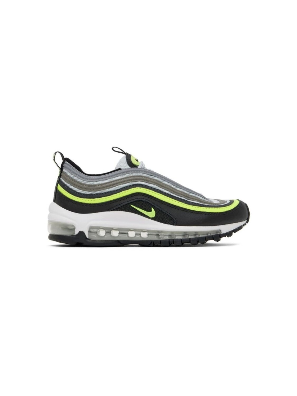 

Nike Kids кроссовки Air Max 97 "Черный неон", черный