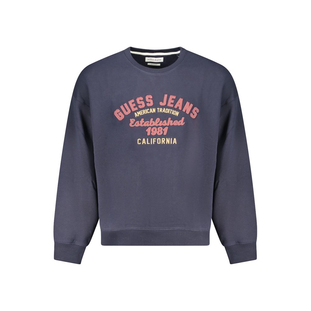 

Синий хлопковый мужской свитер Guess Shoes