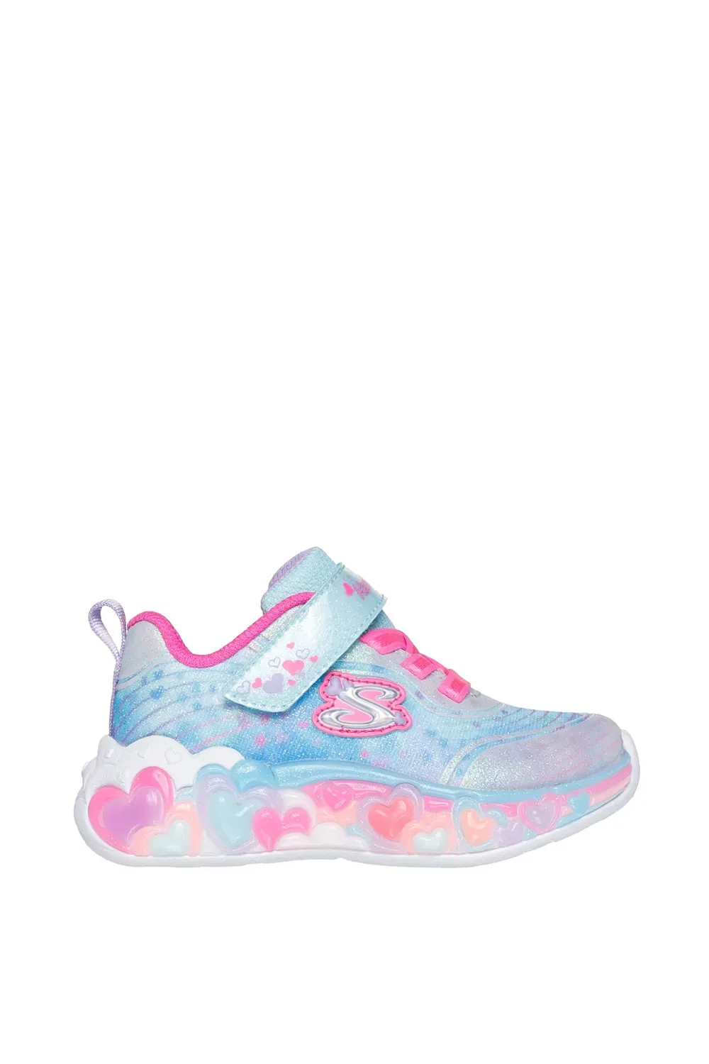 Кроссовки с блестками Debenhams, синий