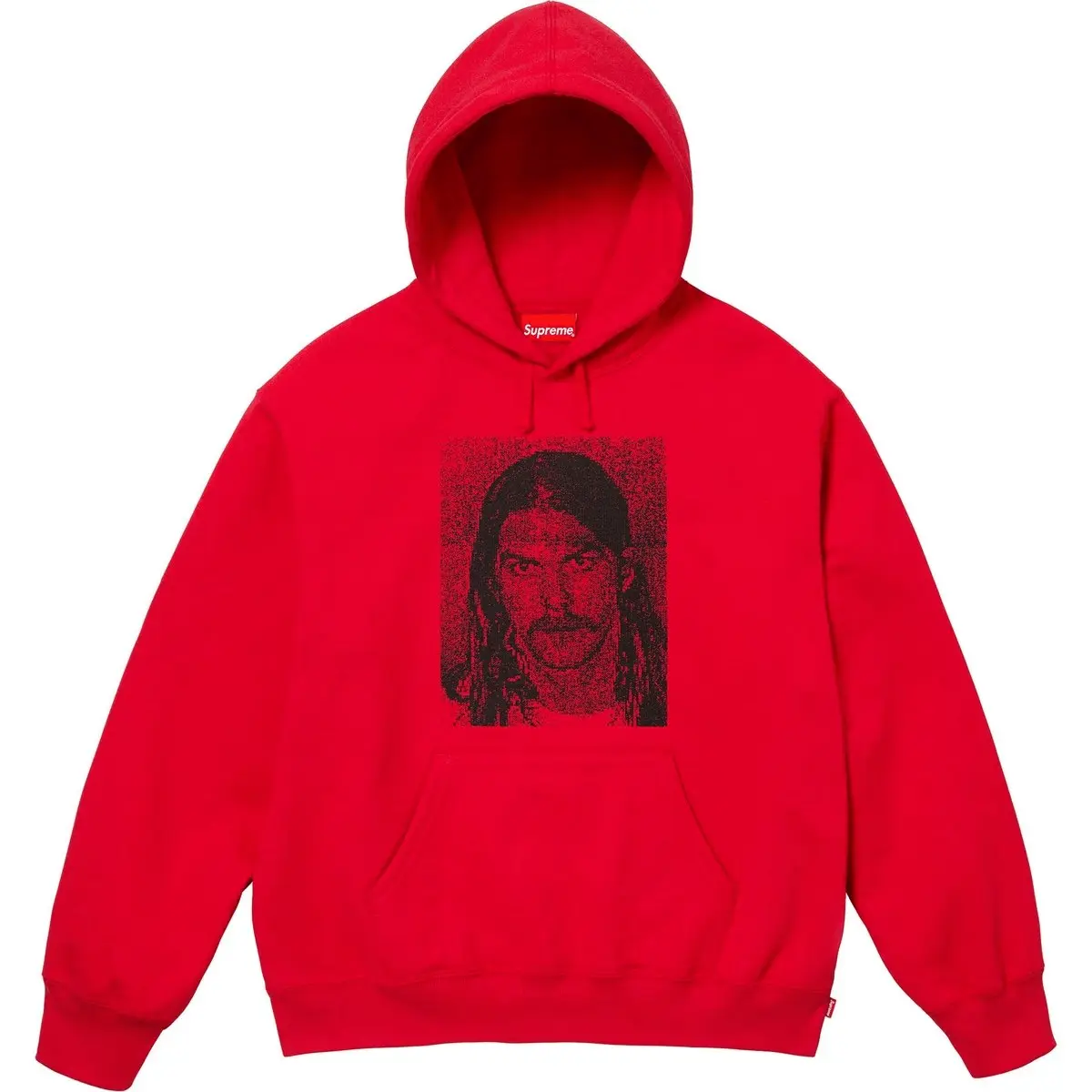 Толстовка с капюшоном Dash Snow FW25 WEEK17 Unisex Supreme, светло серый — фото 2