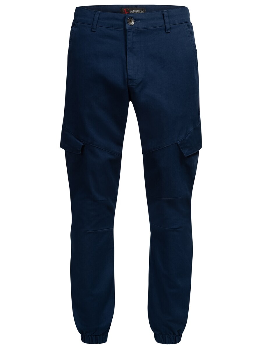 

Тканевые брюки Alessandro Salvarini Tapered Pants AS274, темно-синий