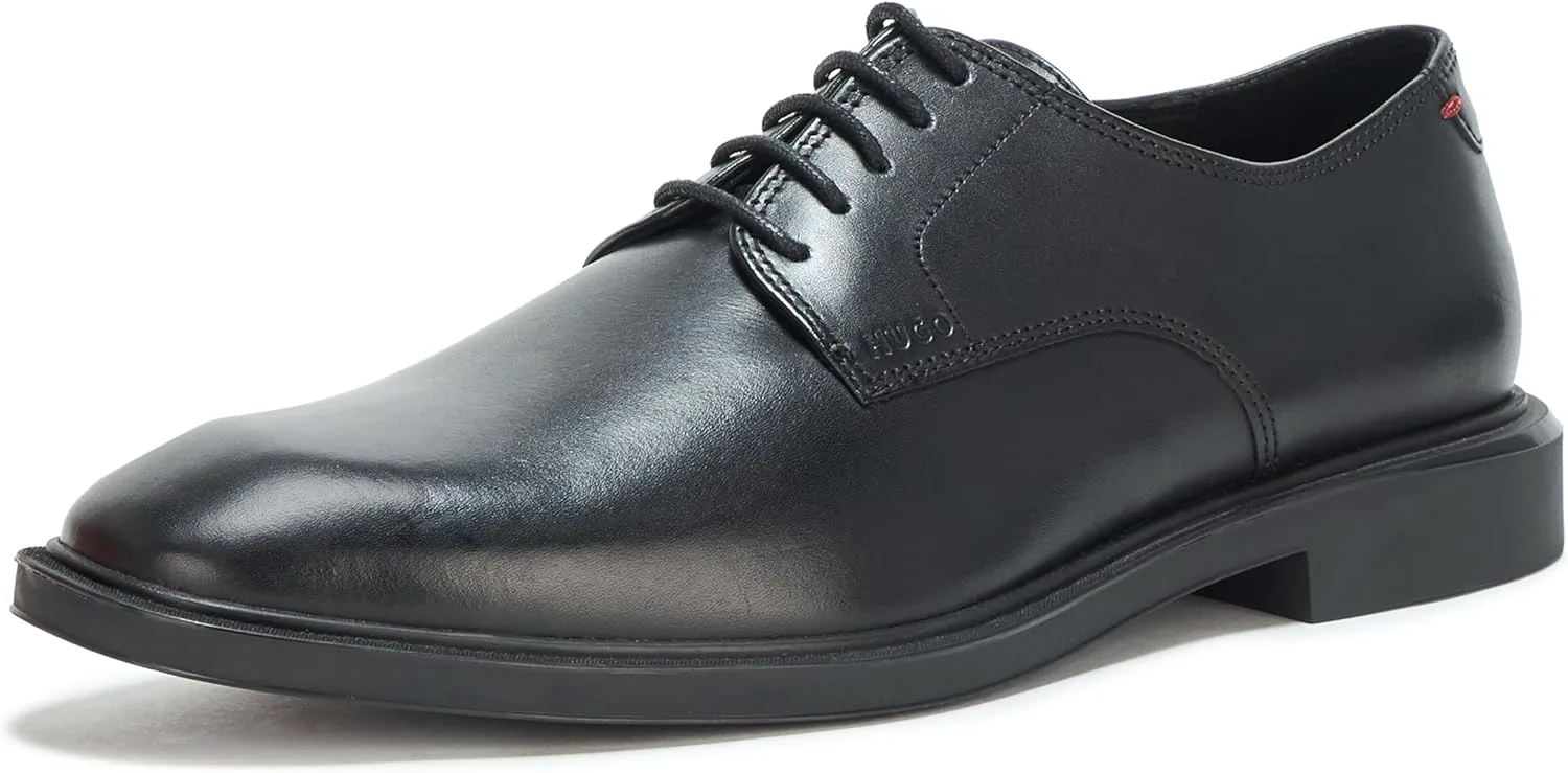 

Мужские дерби Hugo Mens из щетинистой кожи, черный